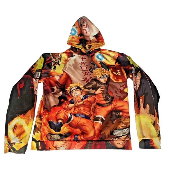 Vintage Shonen Jump Naruto Pullover Hoodie Anime/Manga Large Adult Size XL - Picture 1 of 7